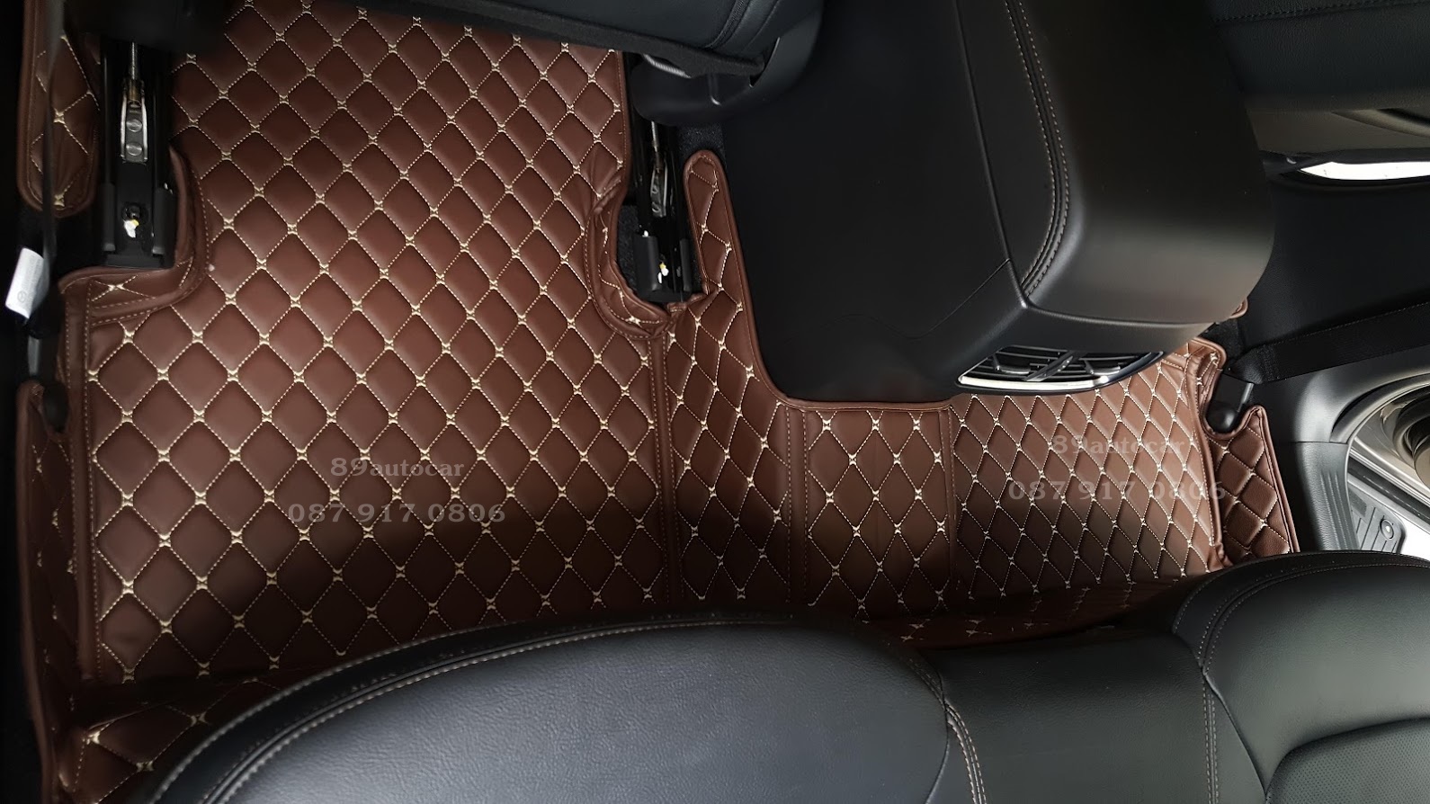 โรงงานพรมรถยนต์ สั่งตัด ปูพื้นรถ Mazda CX-5 2018-2019 สีกาแฟ เต็มคัน