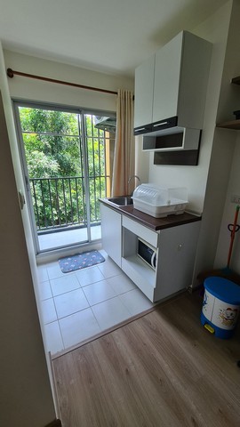 ให้เช่าคอนโด ยู แคมปัส รังสิต-เมืองเอก ตึกA 27 ตร.ม.เฟอร์ครบ มีเครื่องเครื่องซักผ้า ใกล้ ม.รังสิต