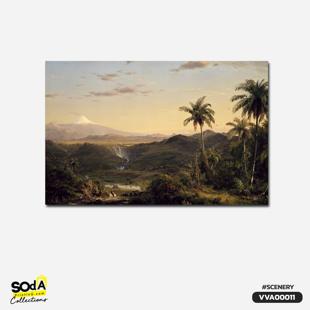 ภาพตกแต่งบ้านสำเร็จรูป Mountain Sunset VVA00011 #SOdAcollection #ภาพตกแต่งบ้านสไตล์วิวทิวทัศน์ #วิวทิวทัศน์ #SCENERY