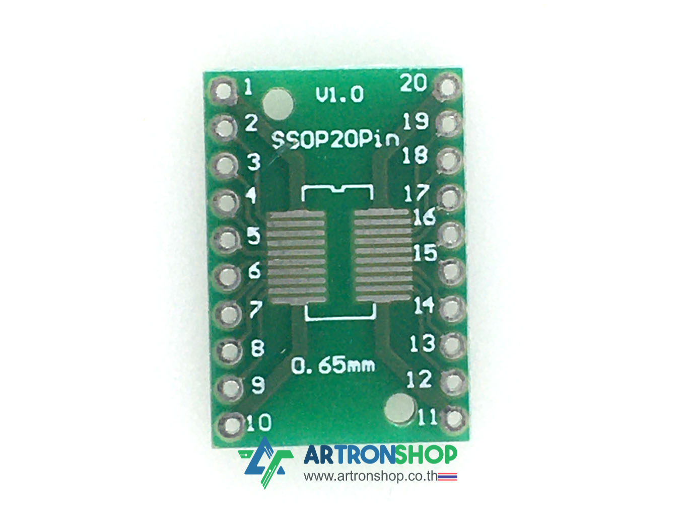 PCB Adapter SOP20 SSOP20 TSSOP20 to DIP20