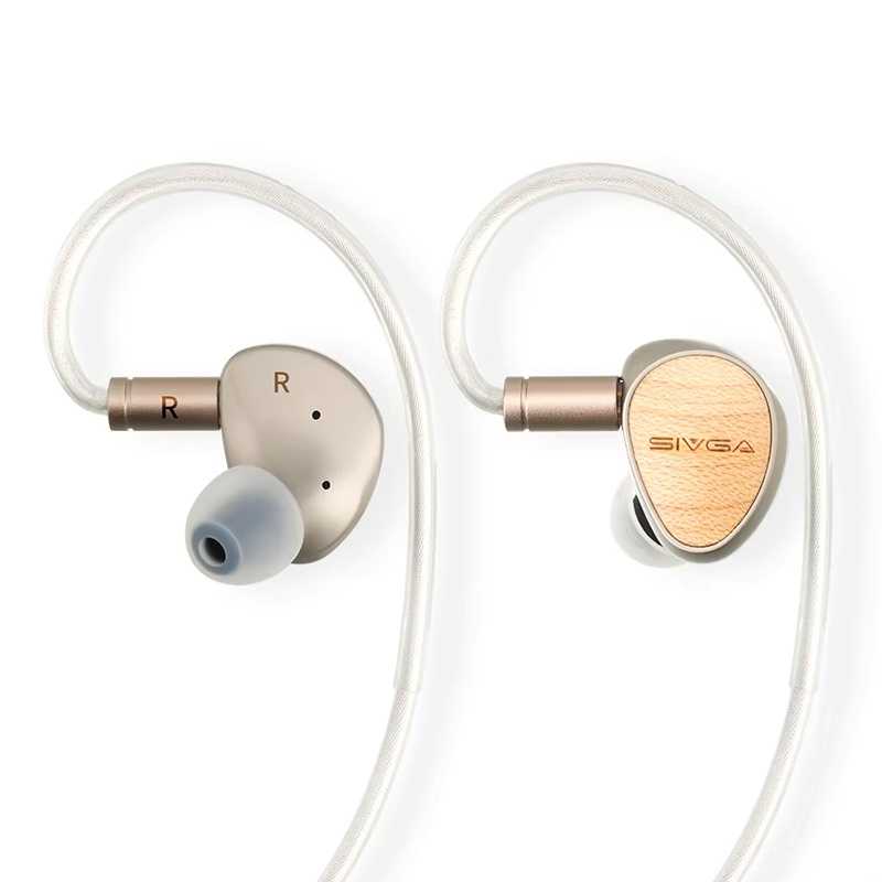 SIVGA Que หูฟัง IEMs ไดรเวอร์ไดนามิก ไดอะแฟรมชุบเบริลเลียม เบสหนักแน่นสมจริง ประกันศูนย์ไทย