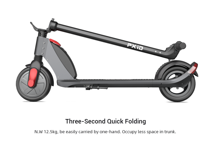 สกู๊ตเตอร์ไฟฟ้า PXID P1 ELECTRIC SCOOTER มอเตอร์ 350วัตต์ แบต 36v ล้อ 8นิ้ว ความเร็วสูงสุด 25กมต่อชม.