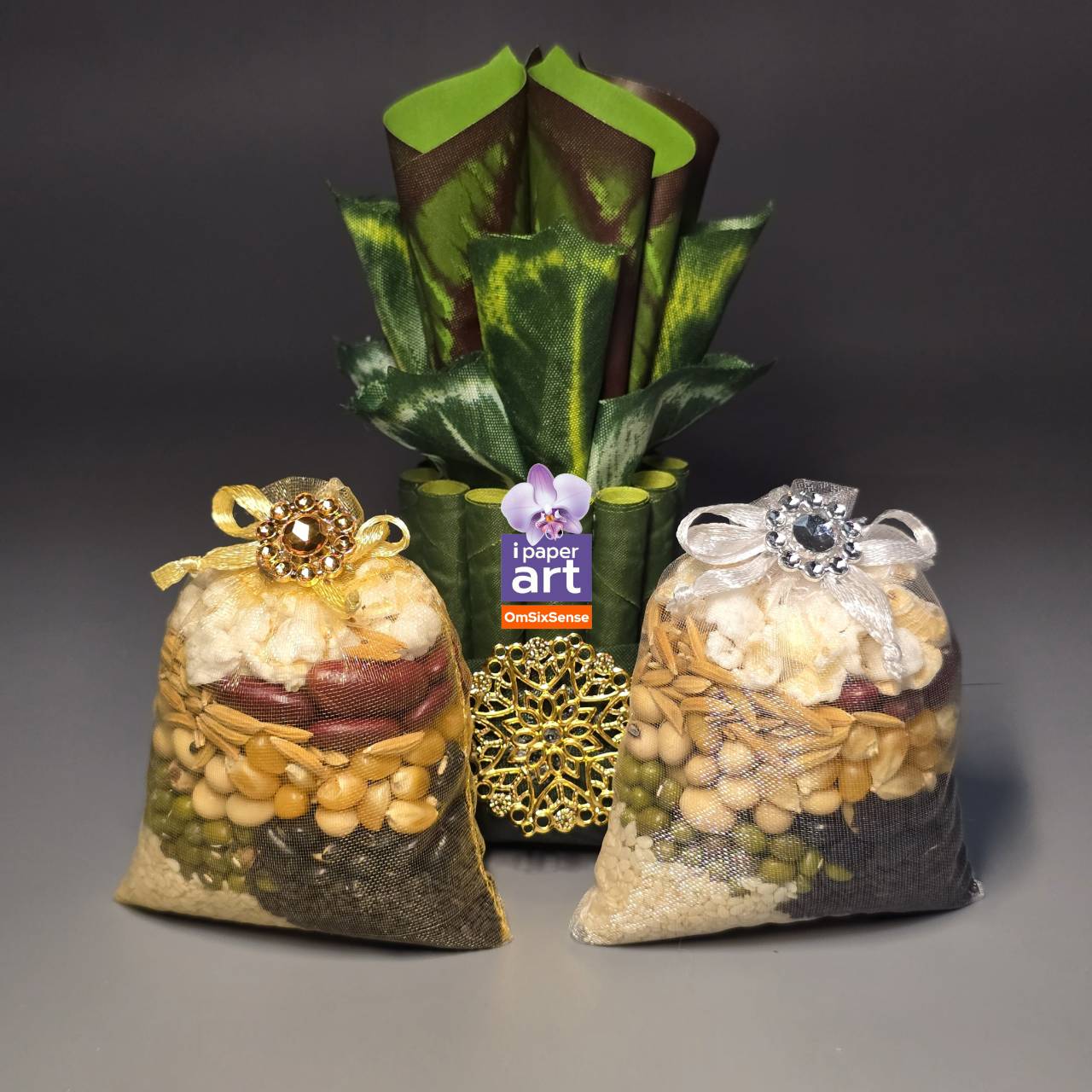 ใบเงิน ใบทอง ใบนาค งานประดิษฐ์