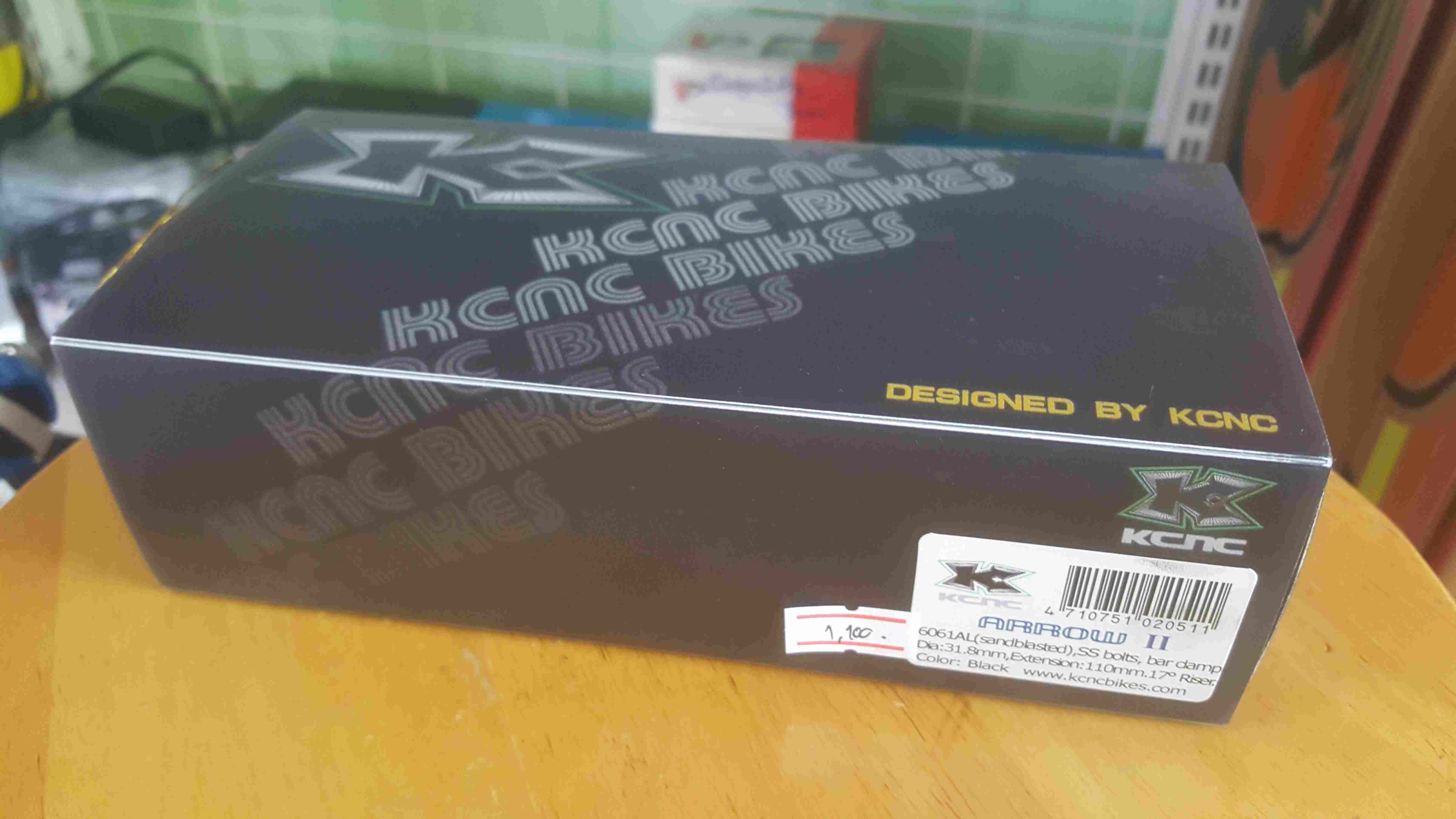 คอแฮนด์อัลลอยด์ KCNC ALLOW II 6061 AL, 110mm-130MM.. 17 Riser,Oversize