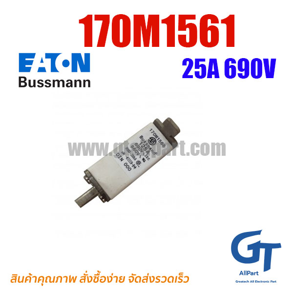 Bussmann , 170M1561 , Fuse 25A 690V