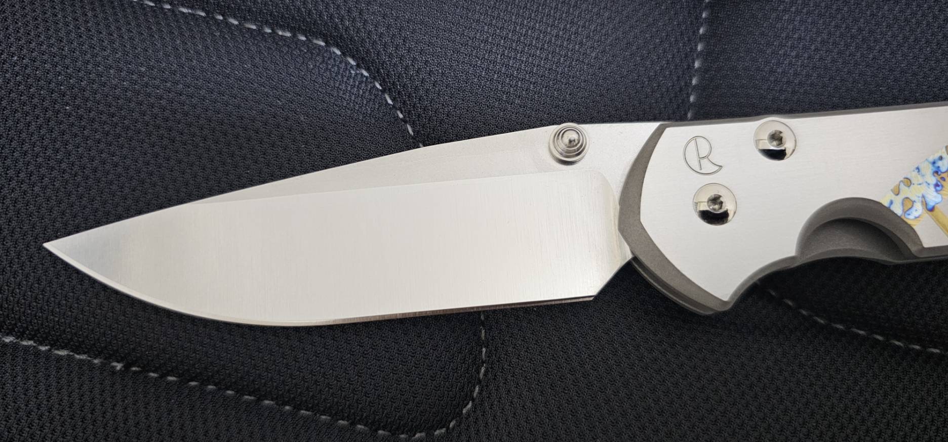 Chris Reeve Knives Large Sebenza 31 Unique Graphic Drop Point MagnaCut