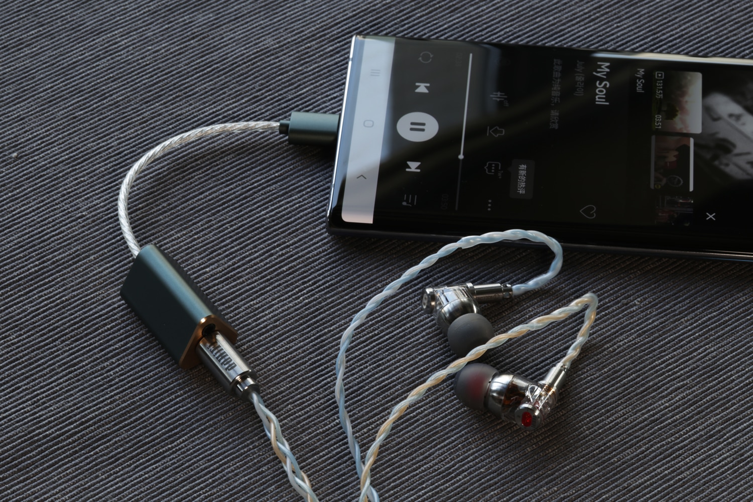 ขาย DD TC44B สายแปลง TypeC เป็น 2.5mm/4.4mm Balanced