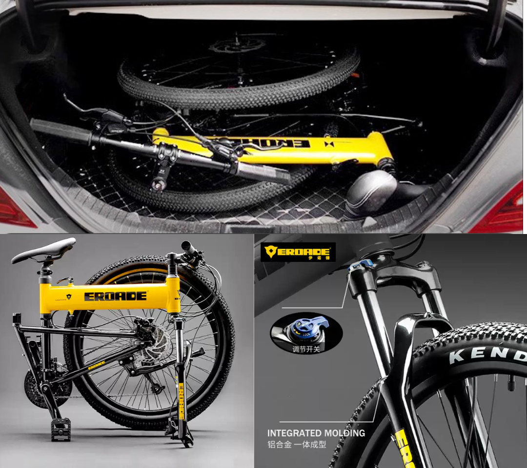 จักรยานพับได้ EROADE ZHUMA X1 - เสือภูเขาที่ตอบโจทย์ทุกเส้นทาง