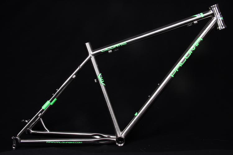 เฟรมจักรยาน PALOMA Licorne เหล็ก Reynolds 520 – สีไทเทเนียม 4 สี รองรับล้อ 26”/27.5” | เฟรมเสือภูเขาคลาสสิก น้ำหนักเบา