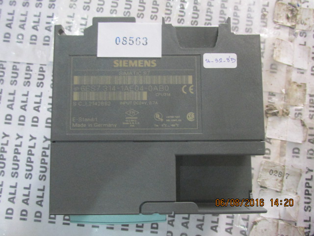 PLC “ SIEMENS ” รุ่น 6ES7 314-1AE04-0AB0