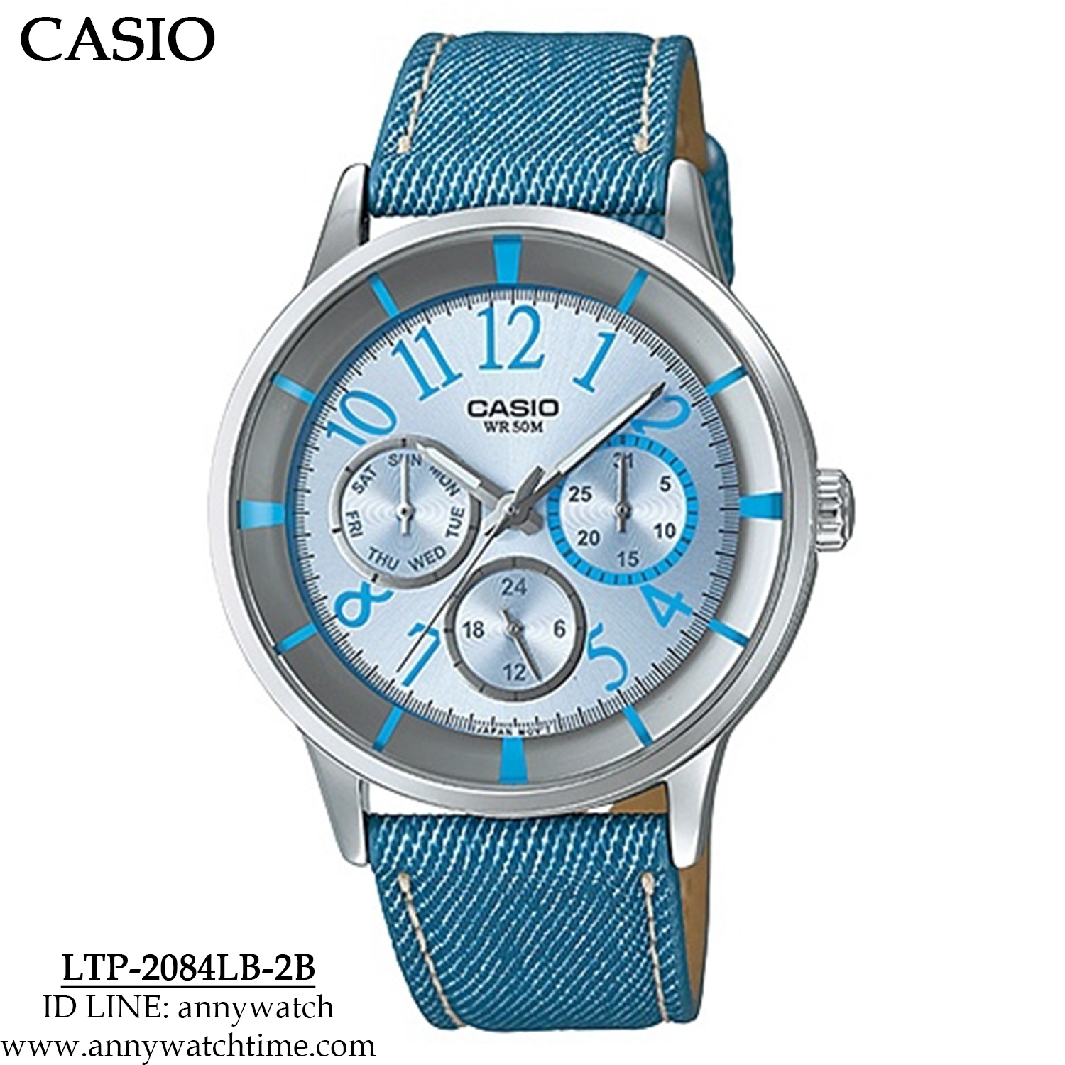 CASIO LTP-2084LB-2B