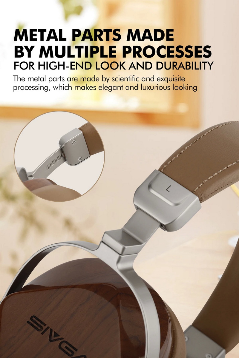 Sivga Oriole หูฟัง Headphone ไดรเวอร์ไดนามิก เสียงเที่ยงตรงสูง ไม้แบบปิดด้านหลัง ประกันศูนย์ไทย