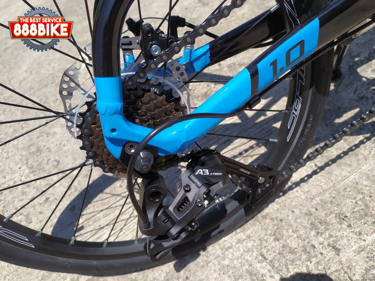 จักรยานพับ TRINX FLYBIRD 1.0-11 เฟรมอลู เกียร์ชิมาโน่ 8 สปีด ล้อ 20 นิ้ว แบร์ริ่ง ปี 2022