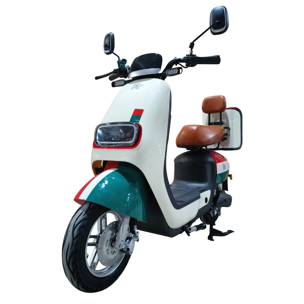 รถมอเตอร์ไซค์ไฟฟ้า KT รุ่น KT-T2 มาพร้อมกับหน้าจอ LED 1500W 60V 20AH ความเร็วสูงสุด 65 Km/h ระบบเกียร์ ระบบเป็นออโต้