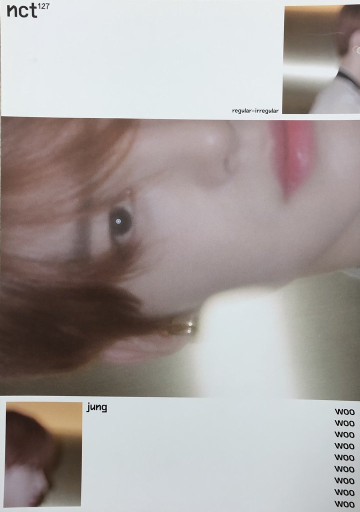 โปสเตอร์ #NCT #127 JUNGWOO -ของแท้-