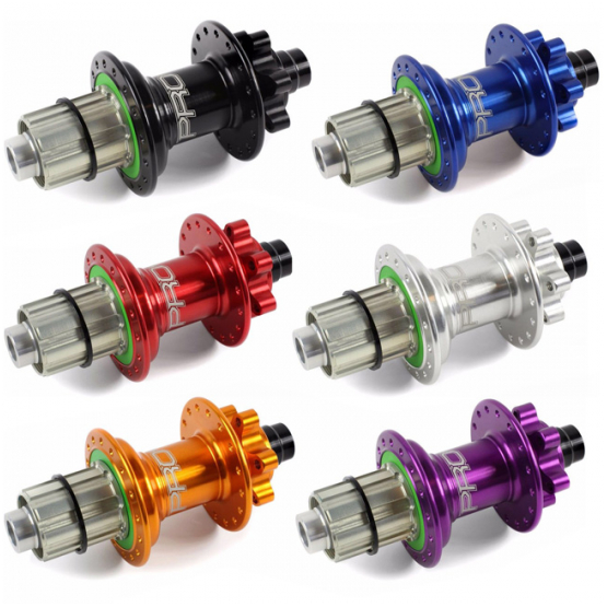 ดุมดิสเบรค ดุมเสือภูเขา HOPE PRO 4 HUBS 32H MTB Disc Hubs แกน15x110mm/12X148MM, BOOST. โม่ชิมาโน่/SRAM