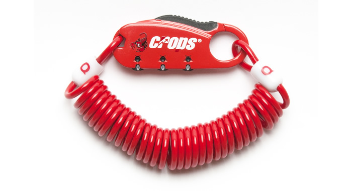 สายล็อครหัส CROPS Cable Lock Password 3x1800,CP-SPD08