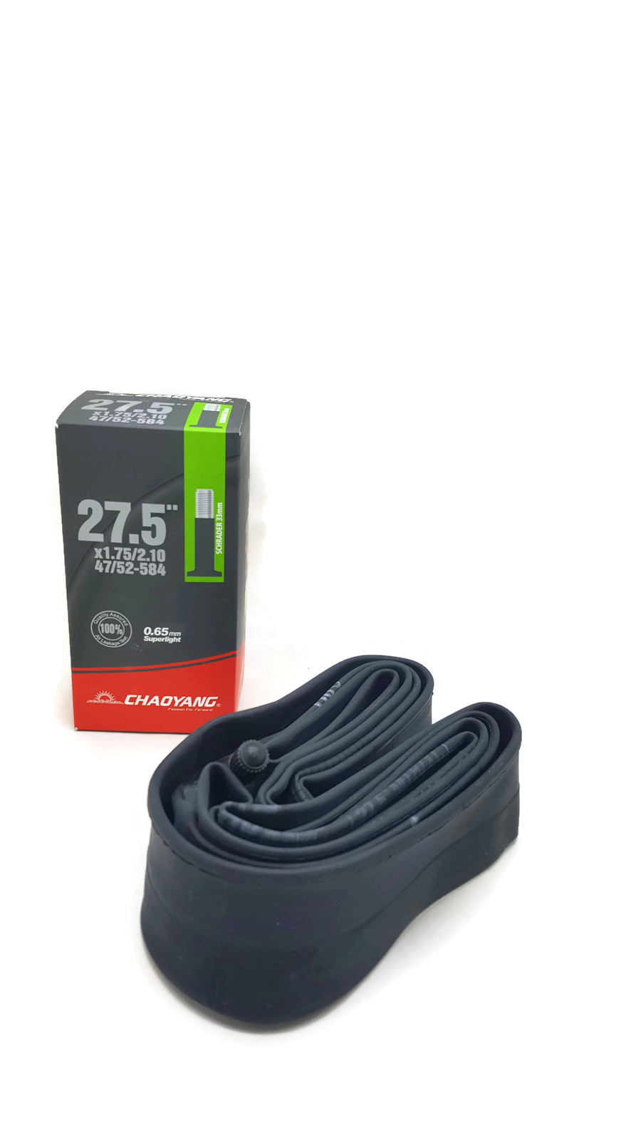 ยางใน CHAOYANG ,27.5"X1.75/2.1 ,47/52-584,Y130303 AV48 (หัวมอไซต์)