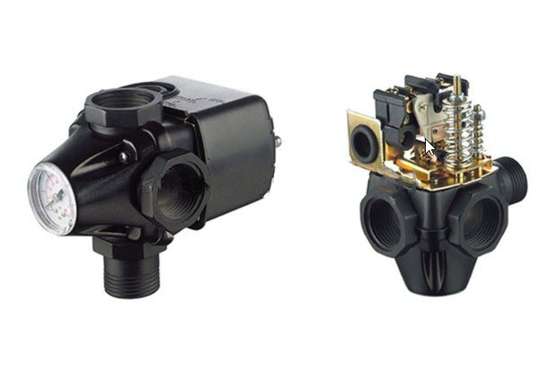 สวิทซ์คุมแรงดันปั้มน้ำ Auto ระบบปั๊มน้ำ 3WAY (PC-2B) Haitun Pn.H161-PC2B (แท้) ##