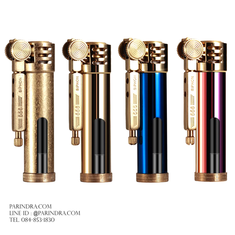 ไฟแช็กน้ำมัน ZORRO Premiun Lighter 556 ทองเหลืองทั้งตัว