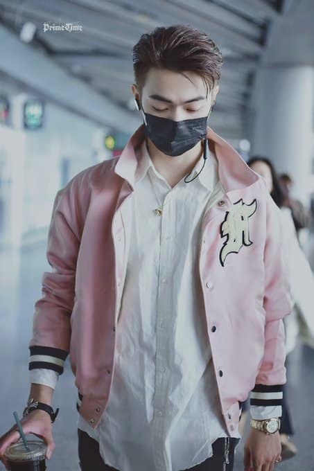 เสื้อแจ็กเก็ต FG แบบ สวี่ข่าย (สีชมพู)