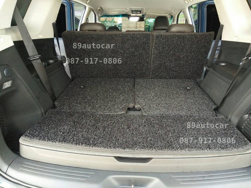 โรงงานพรมรถยนต์ Chevrolet Trailblazer ไวนิลสีดำ