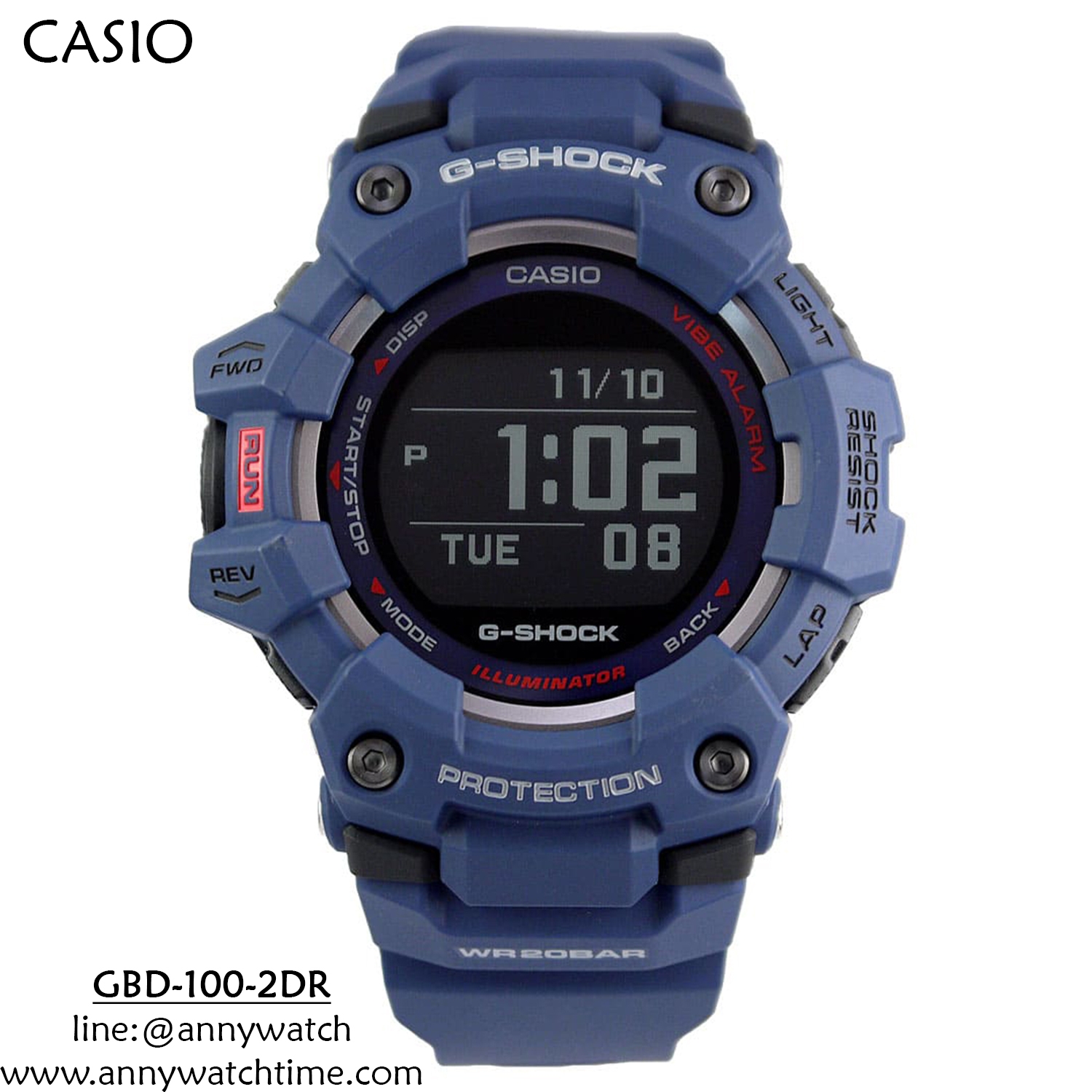 G-SHOCK GBD-100-2DR