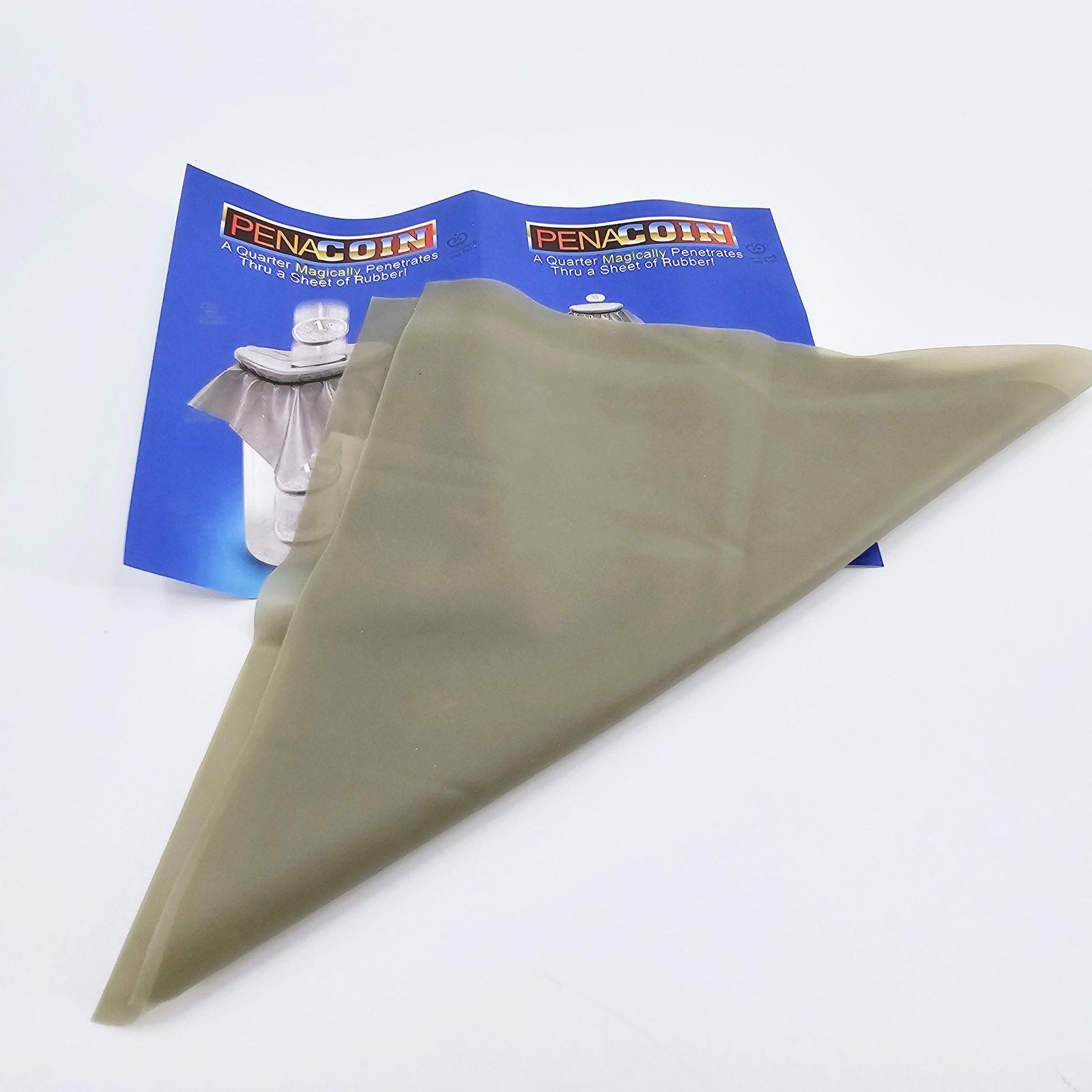 อุปกรณ์มายากล เหรียญทะลุแผ่นยาง (Penacoin)