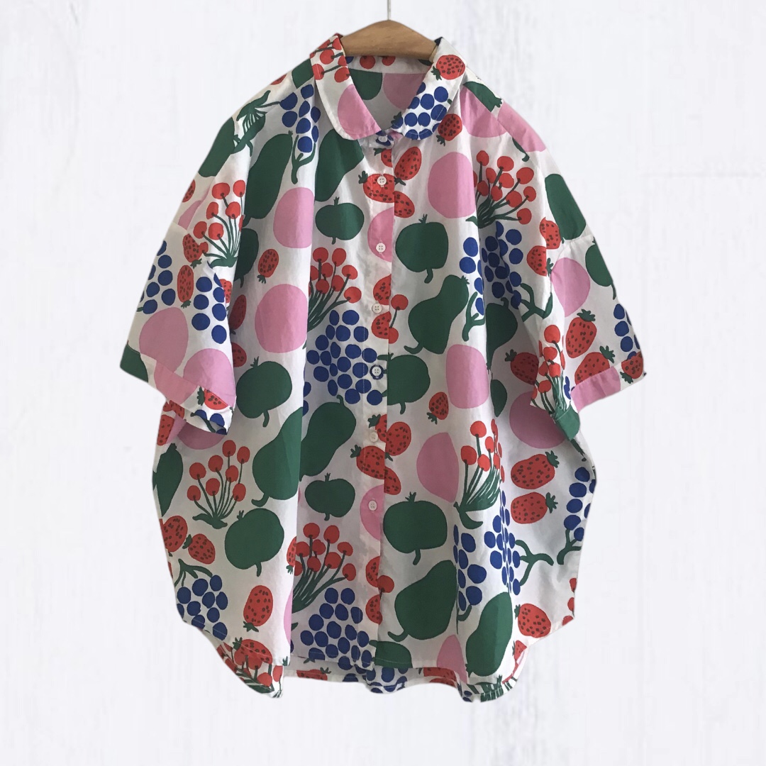 เสื้อผ้าคอตตอนพิมพ์ลาย