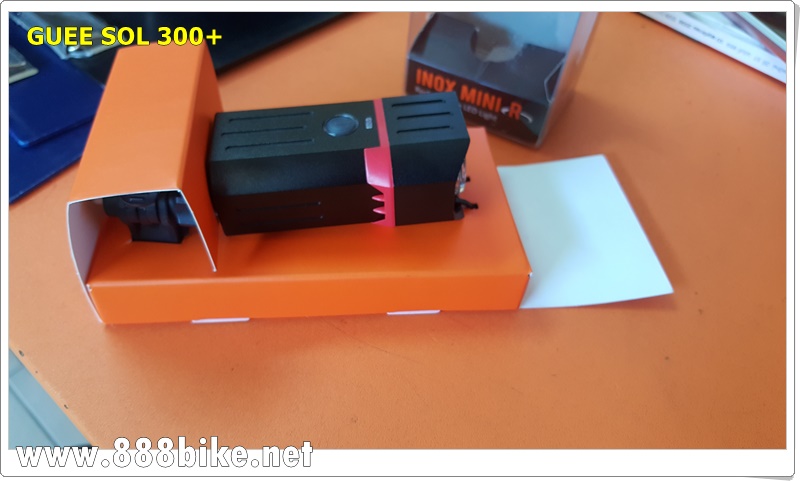 ไฟหน้าจักรยาน GUEE SOL 300 PLUS ,300Lumens Front light.
