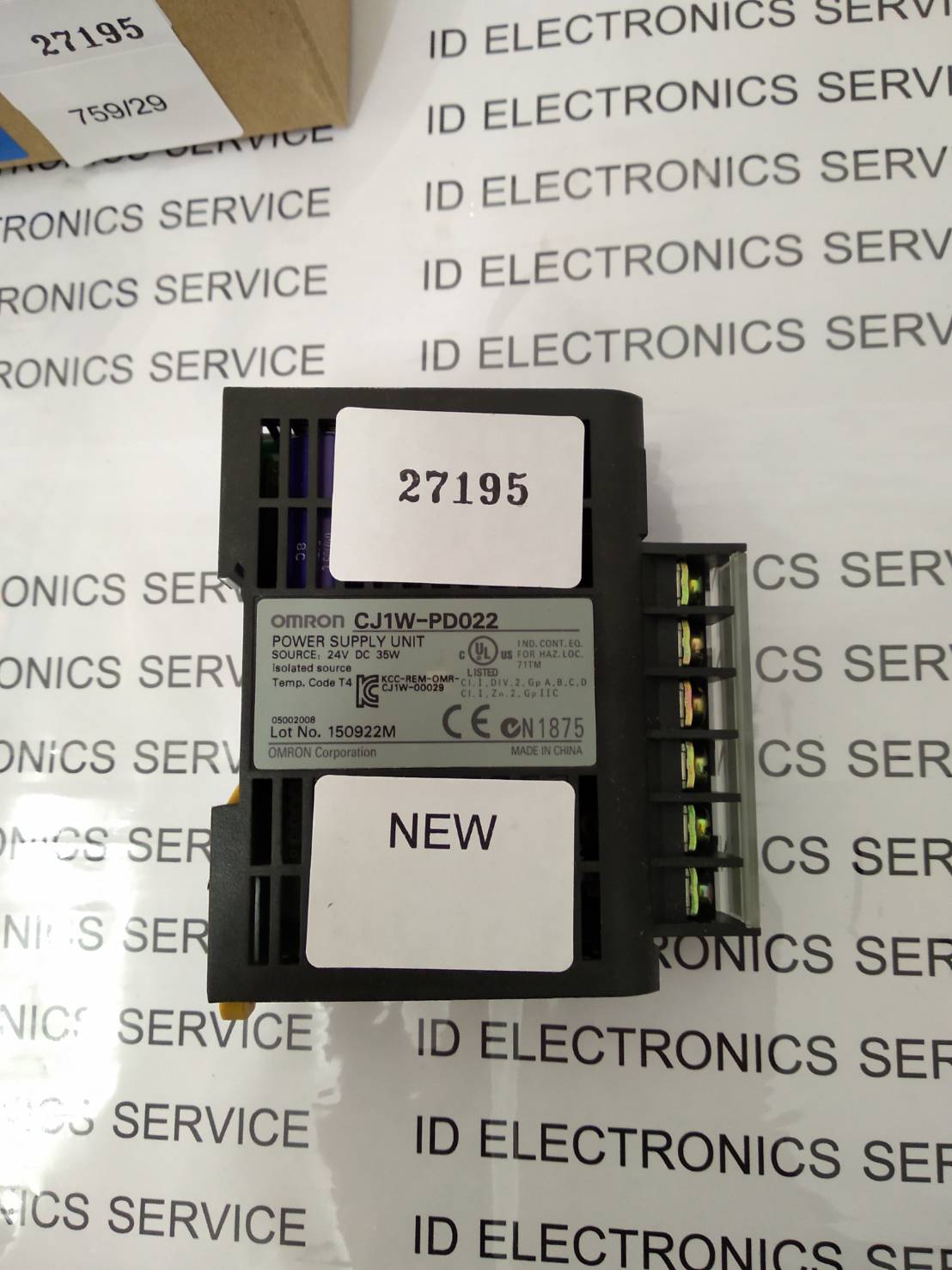 CJ1W-PD022 PLC " OMRON "