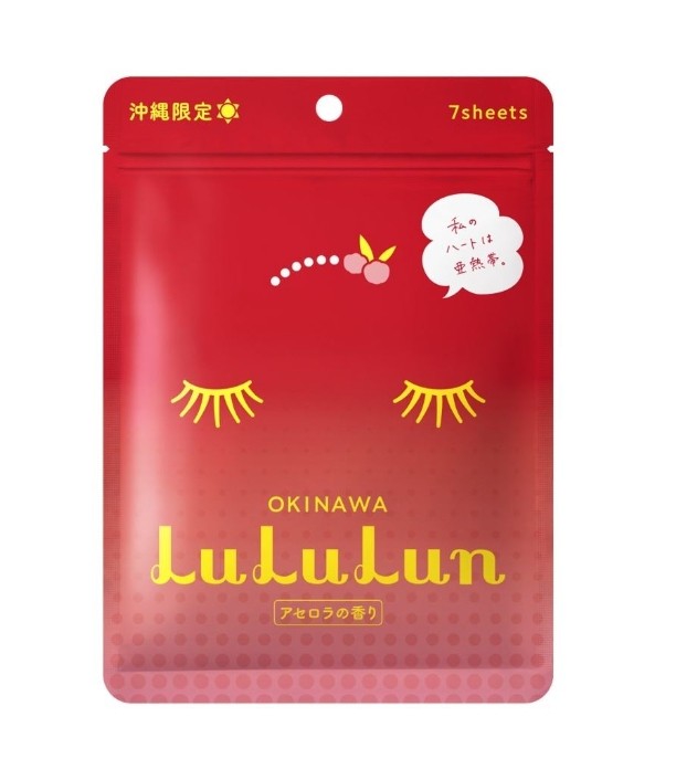 🌺 LuLuLun Okinawa Acerola Limited Edition – มาสก์บำรุงผิวโทนสดใสจากโอกินาว่า บรรจุ 7 แผ่น 🌺