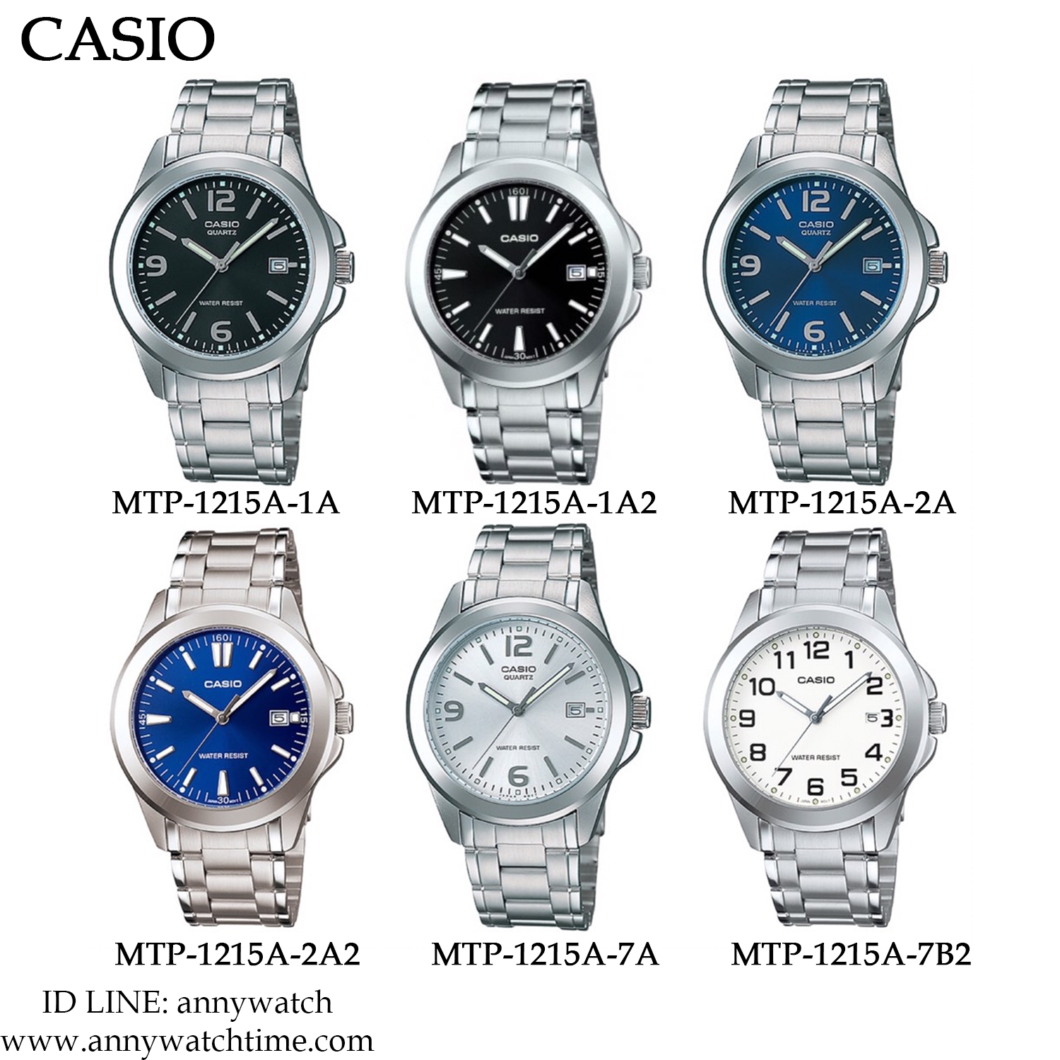 CASIO MTP-1215A-1A