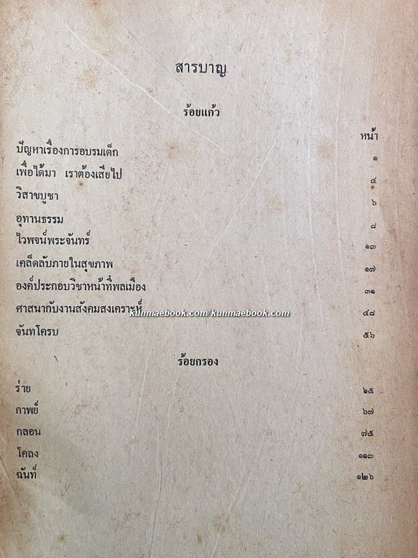 ร้อยแก้ว/ร้อยกรอง อนุสรณ์ 60 ปี จาก เอี่ยม ยูวะนิยม พ.ศ.2520