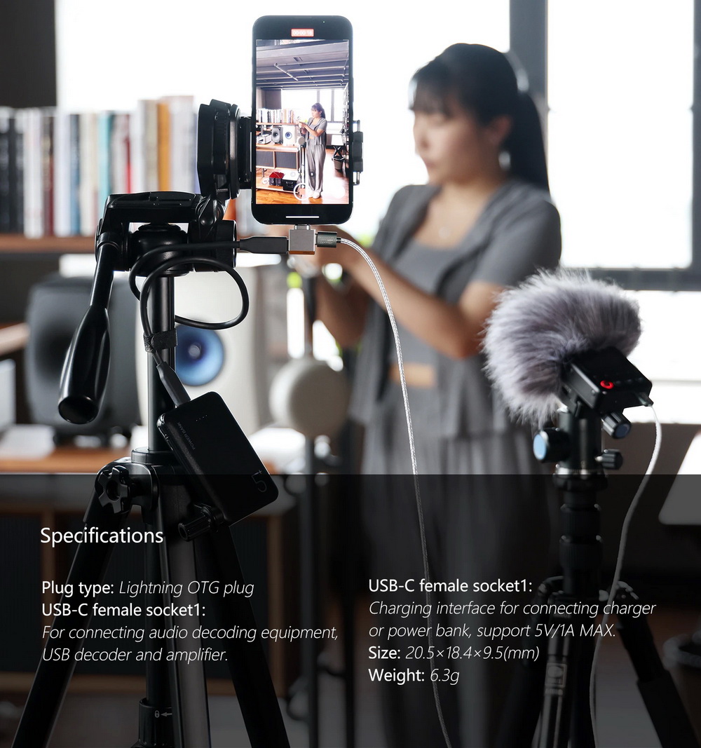 DD TC28i Pro หัวแปลง Lightning to Type C สำหรับอุปกรณ์ iOS