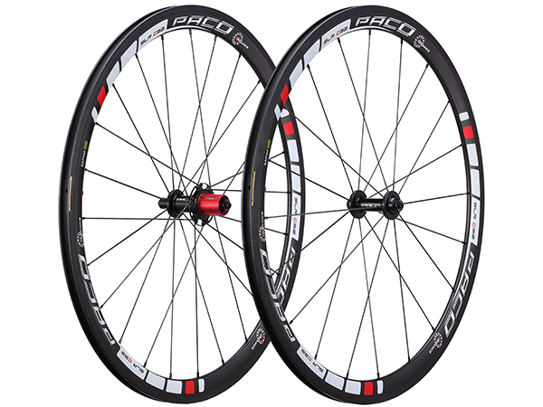 ชุดล้อเสือหมอบ PACO CARBON ROAD ,WH-SLR C38 ขอบ 38/38 ดุม Ceramic ซี่ Sapim