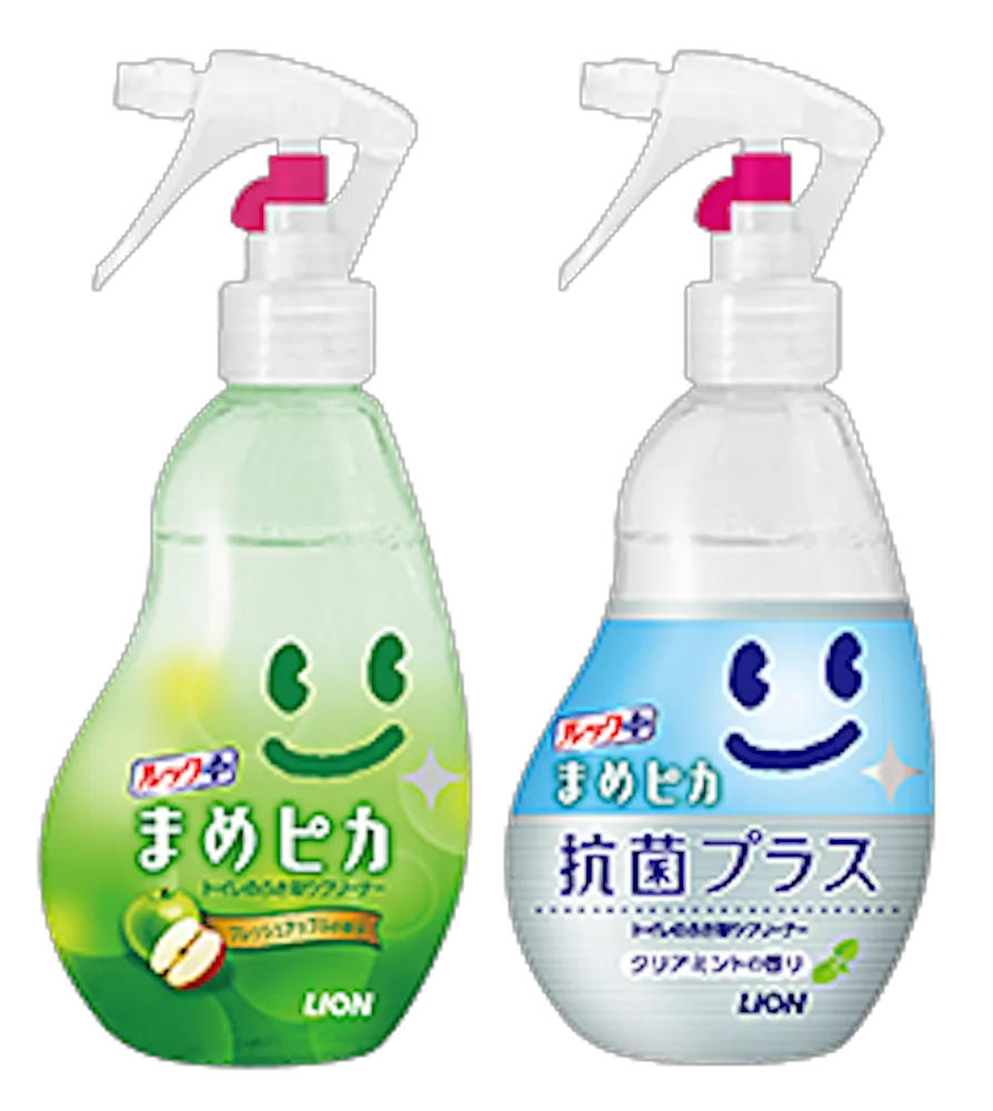 Lion Mamepika สเปรย์ทำความสะอาดขอบชักโครก สะอาดหมดจด หอมสดชื่น 210 ml.