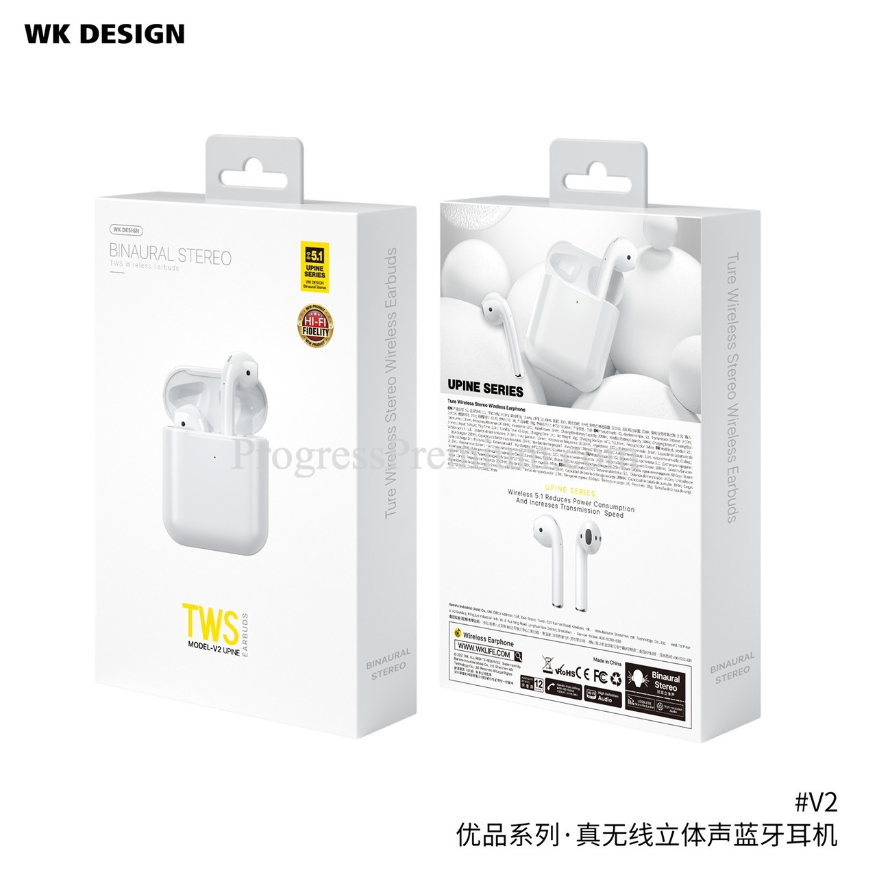 WK Design V2 หูฟังไร้สาย