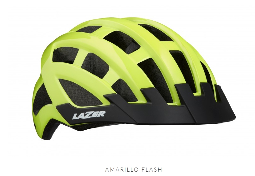 หมวกเสือภูเขา LAZER COMPACT MTB HELMET, Freesize,สีเหลือง,สีขาว,สีแดง, สีไททาเนี่ยม, สีฟ้าแก่ สีดำไทเทเนียม เอเชี่ยนฟิต
