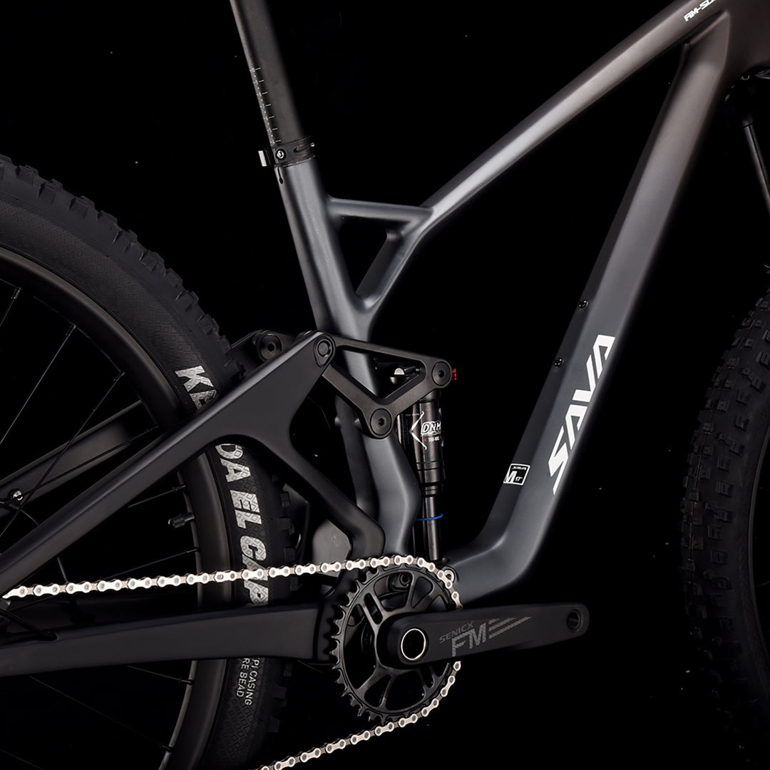 SAVA TITAN 612 Pro – Full Suspension Carbon Mountain Bike | 27.5"/29" | 12-Speed Shimano DEORE M6100 | FOX Suspension | Premium MTB