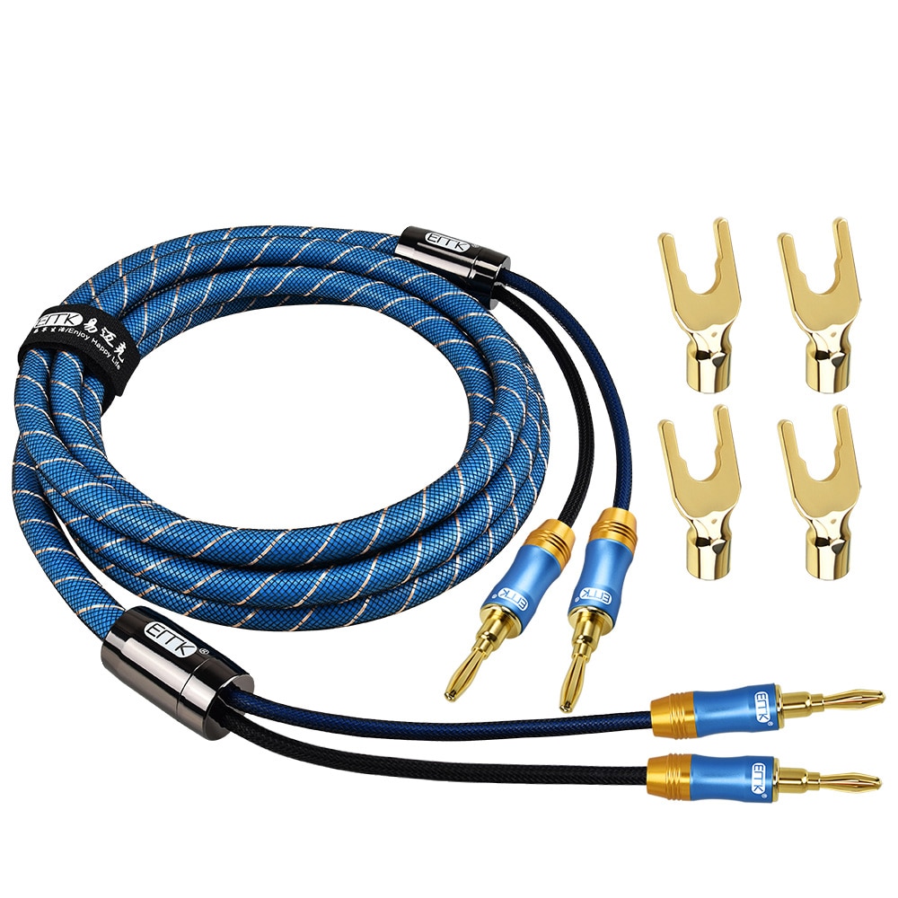 ขาย ERTK BANANA PLUG สายบานาน่าเกรดพรีเมี่ยม สำหรับลำโพงเครื่องเสียง