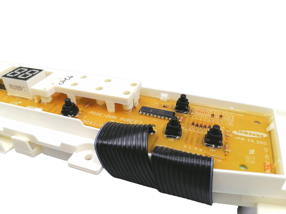 บอร์ดเครื่องซักผ้า ซัมซุง 6ปุ่ม (ด้านหลัง) #WA11U3 (แท้)