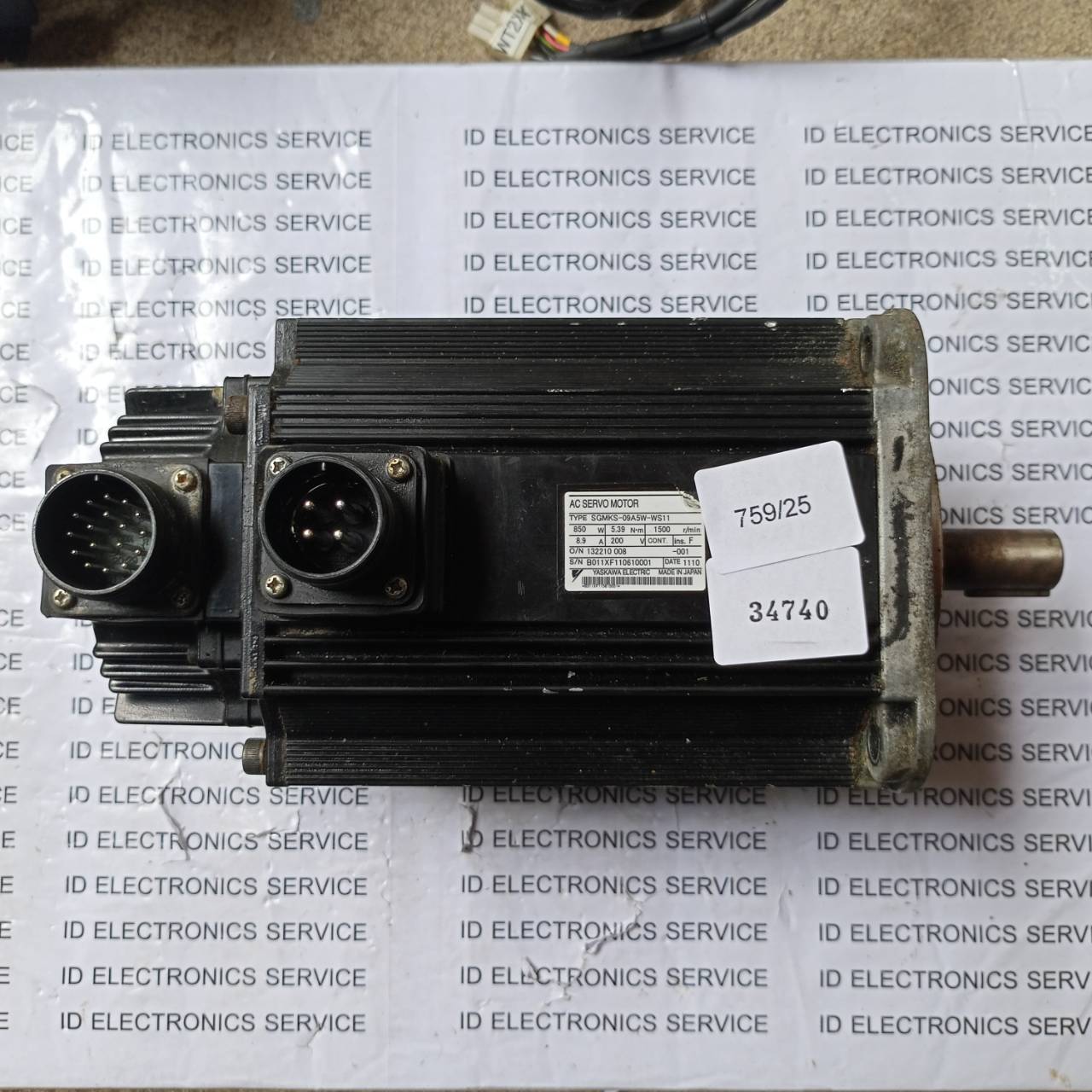 SGMKS-09A5W-WS11 SERVO MOTOR " YASKAWA "
