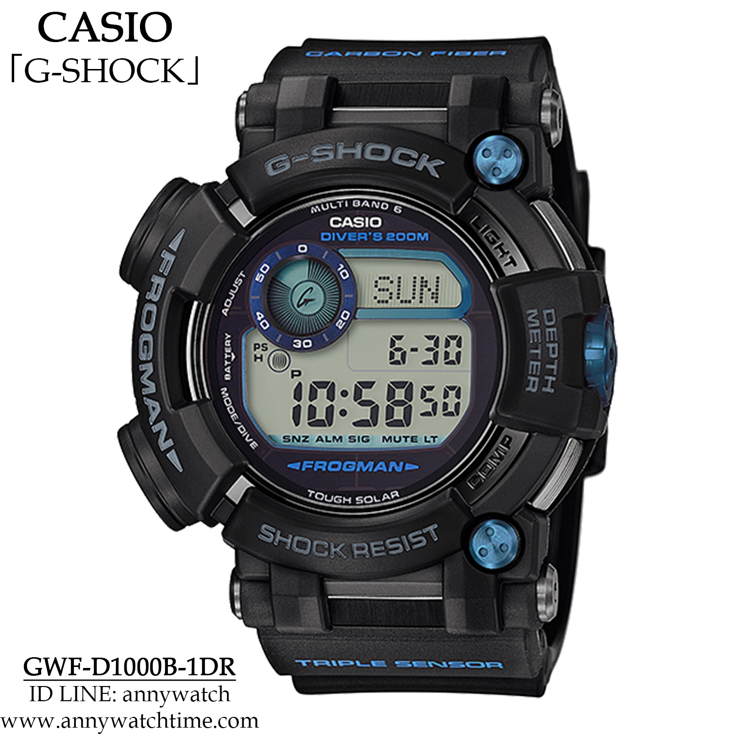 G-SHOCK GWF-D1000B-1DR