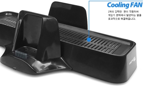 ชุดฐานตั้ง+พัดลม+ชาร์ทจอยสำหรับ XBOX360 Slim