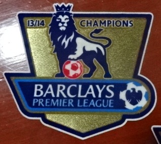 อาร์มสัญลักษณ์ฟุตบอล การแข่งขันฟุตบอลพรีเมียร์ ลีก - PREMIER LEAGUE CHAMPIONS 2013/14 PLAYER SIZE ใหม่ / PREMIER LEAGUE National Football League PLAYER SIZE Football Patch/Badge - PREMIER LEAGUE CHAMPIONS 2013/14 NEW