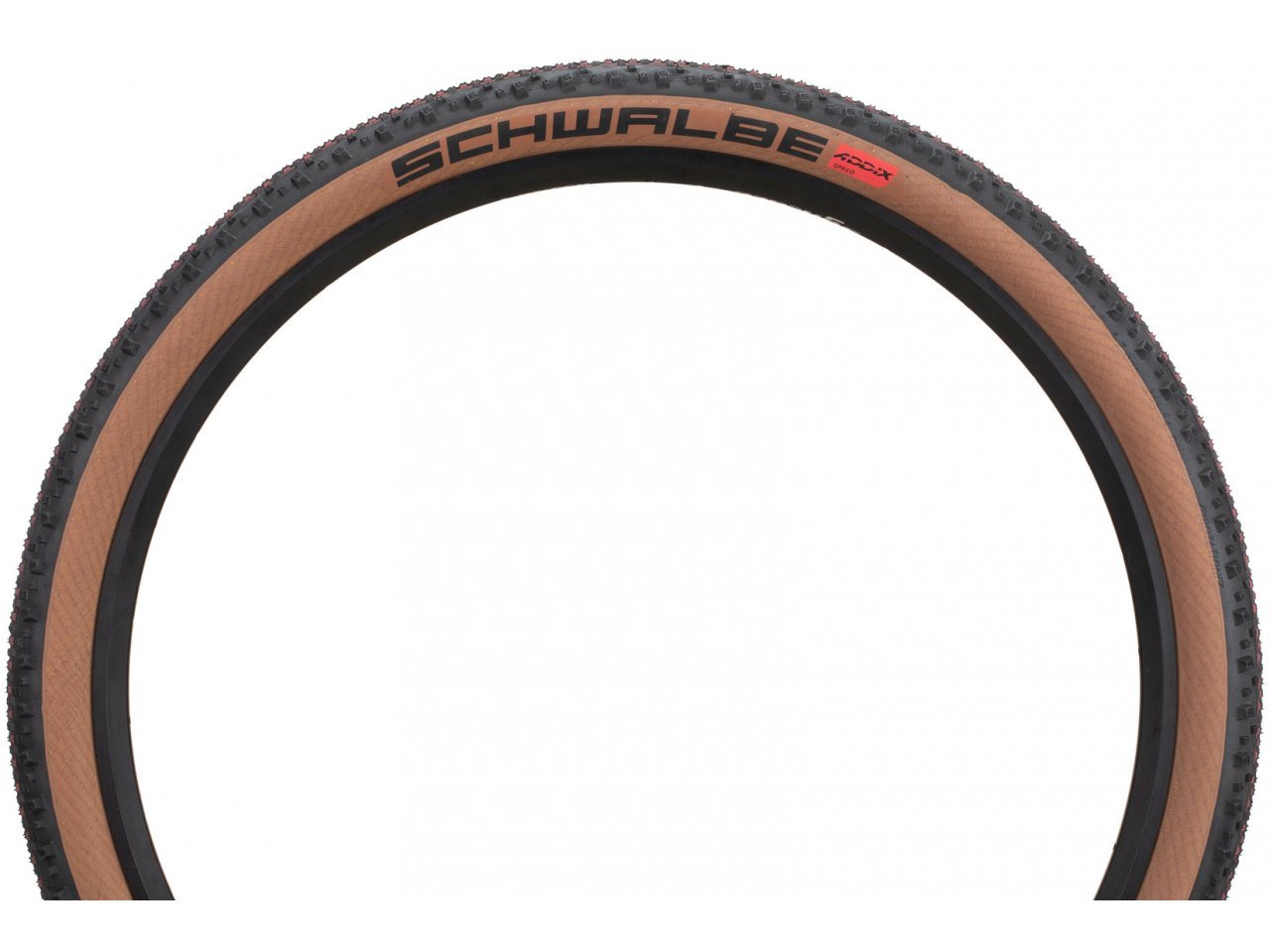 SCHWALBE ยางนอก MTB รุ่น THUNDER BURT, SUPER RACE, ขอบพับ, 29X2.25, สีขอบเเก้ว