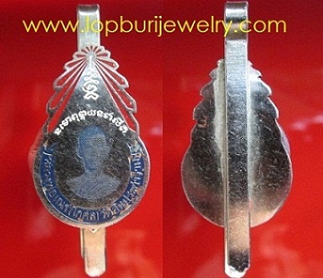 แนมเข์มกลัดหลวงพ่อเณร (โกศล)วัดอินประชาราม จ.นครนายก