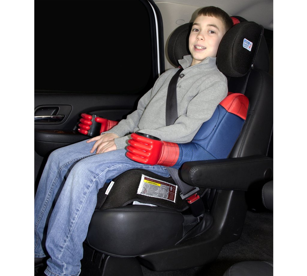 คาร์ซีทสำหรับเด็กโต ลายสไปเดอร์แมนใช้ได้ตั้งแต่ 2 ขวบถึง 8 ขวบ