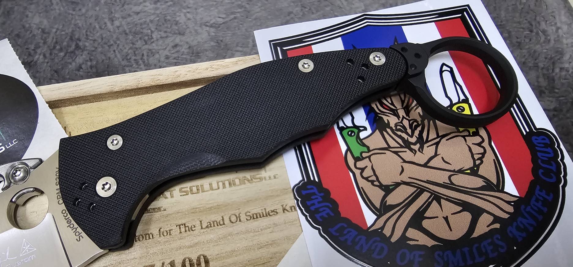 Chicagojimbo Exclusive for The Land of Smiles Knife Club